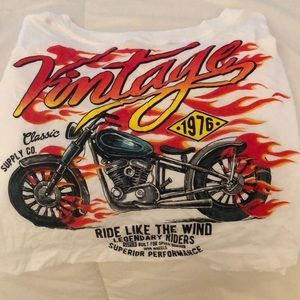 NASCAR Graphic Cropped Tee